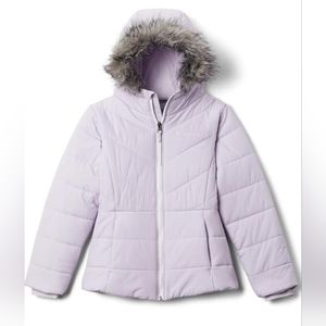 Columbia Girls' Katelyn Crest Jacket 4T Pale Lilac